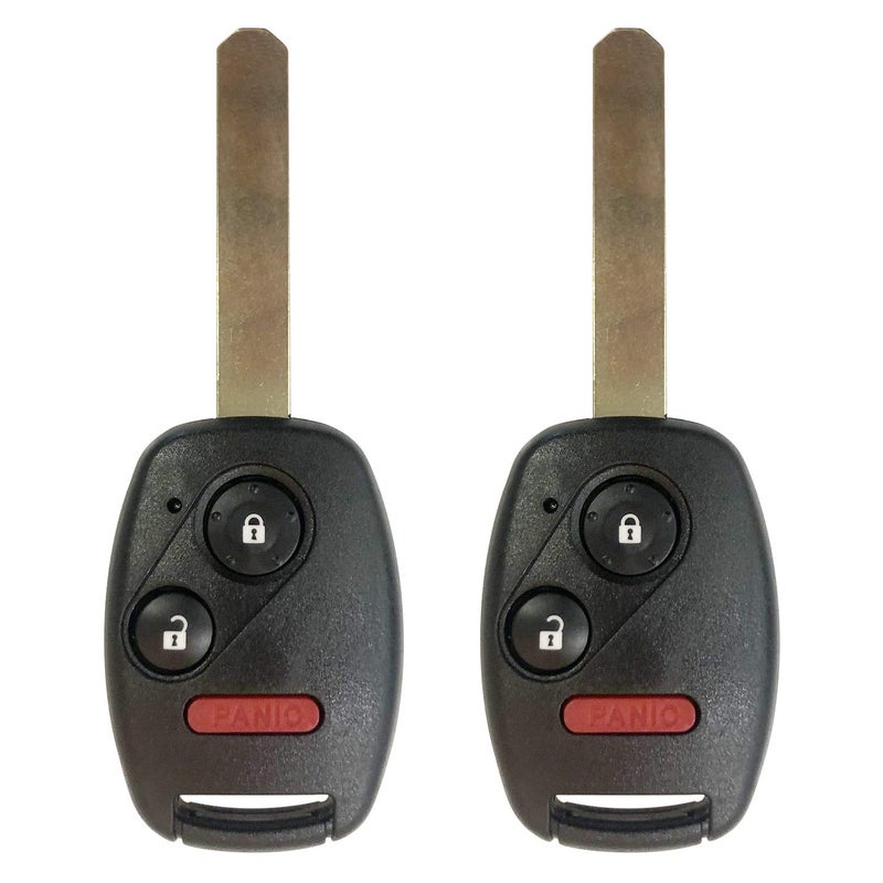 AUTO KEY MAX New Replacement for 2009 2010 2011 2012 2013 Honda FIT Remote Car Key Fob 3 Button FCC ID: MLBHLIK-1T,by AUTOKEYMAX (Pair) - Image 1